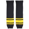 Loko hokejové štulpny junior černá-žlutá (Balení 1 pár)