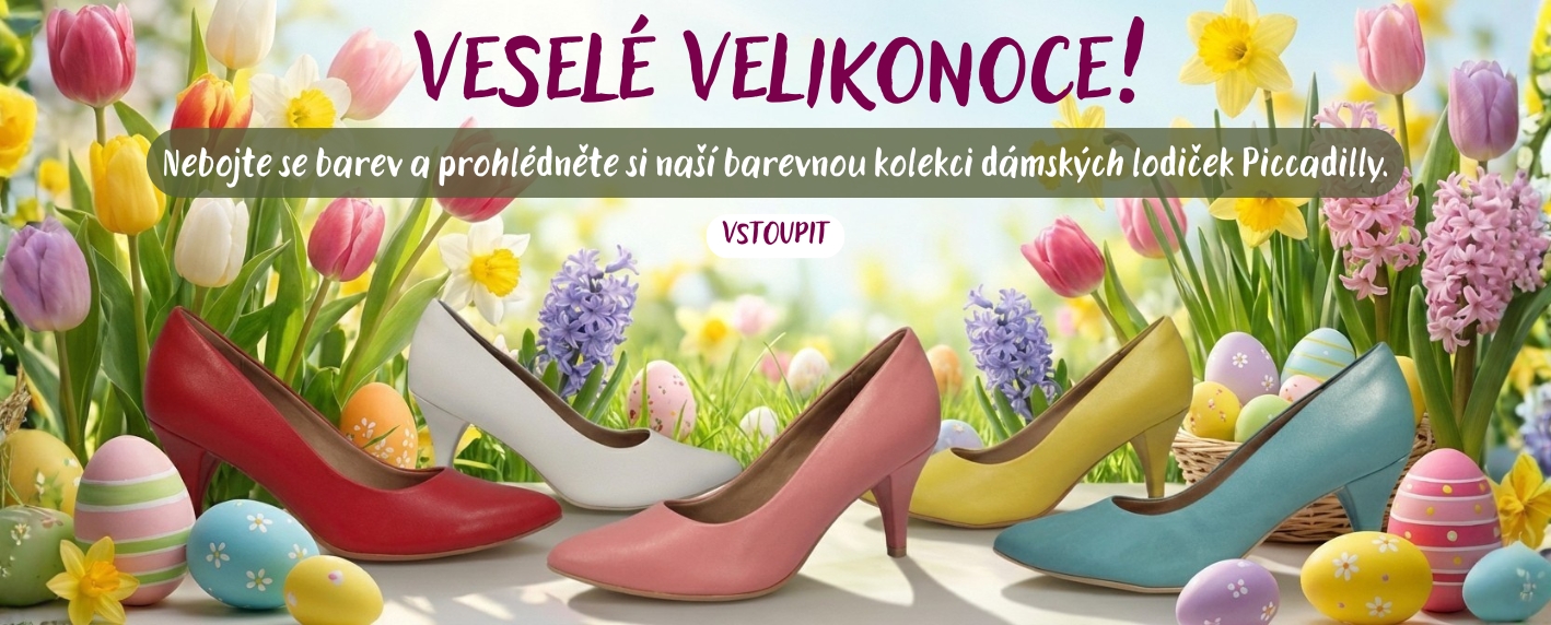 KOLEKCE POHODLNÝCH LODIČEK PICCADILLY jaro 2026