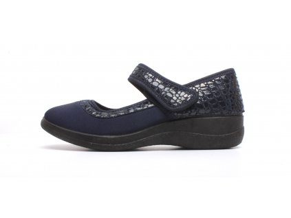 MEDI LINE dámská lycrová obuv 4303 modrá