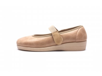 MEDI LINE dámské baleríny 613-23 BEIGE