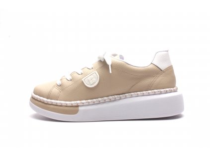 Bottero dámské polobotky 331402 BEIGE