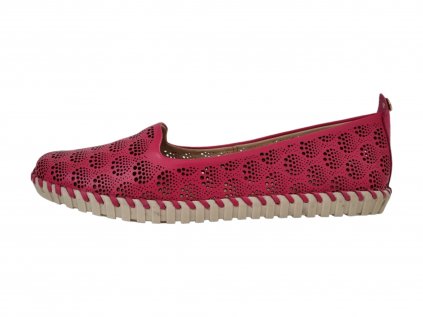 Bottero dámské espadrilky 326028  COURO ATANADO ECO jasně růžové