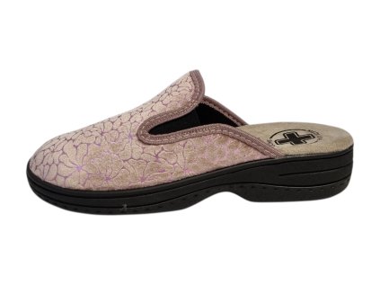 MEDI LINE dámské zdravotní pantofle 529 Tiglio růžové