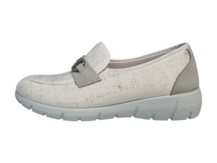 MEDI LINE dámské zdravotní polobotky 231433X bílé