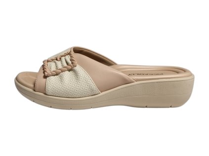 Piccadilly dámské pantofle JOANETE 239022-1 starorůžové