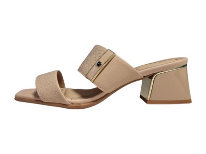 Piccadilly dámské pantofle 543081-1 starorůžové