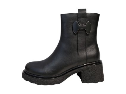 Ladies dámská kotníková obuv L0118-G58651 černá