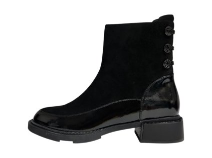 Ladies dámská kotníková obuv A579-014 černá