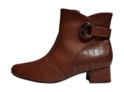 Piccadilly dámské kotníkové boty 141104-3 hnědé