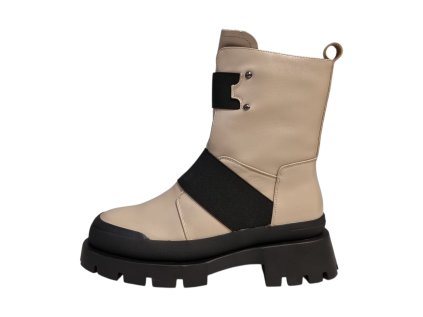 Ladies dámská kotníková obuv AZLW2546 béžové