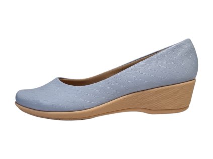 Piccadilly dámské polobotky 143133-301 světle modré