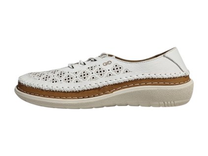 Urban Ladies dámské polobotky 22104-1 T05 bílé