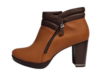 Piccadilly dámské kotníkové boty 335036-3 hnědé