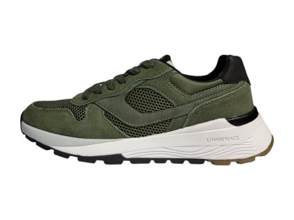 LUMBERJACK pánské tenisky SMI4612-004N55M0517 WILFRED zelené