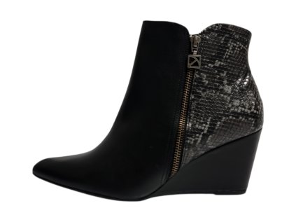 Piccadilly dámské kotníkové boty 743007-1 černé