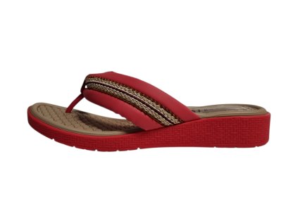 Piccadilly dámské žabky 561005 červené