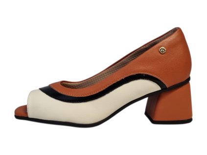 Piccadilly dámské lodičky 715025-1 hnědé