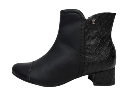 Piccadilly dámské kotníkové boty Joanete 141103-1 černé