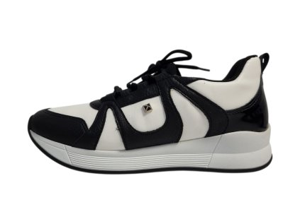 Piccadilly dámské tenisky 973031-4 černobílé