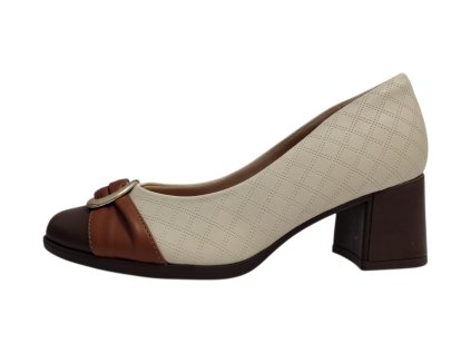 Piccadilly dámské lodičky 654064-1 béžové