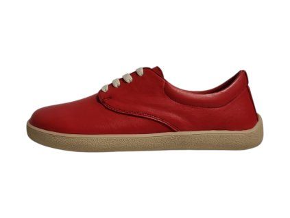 beBare dámská barefoot obuv LONDON 26025 červená