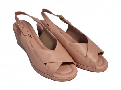 Piccadilly sandály 408150-4 růžové