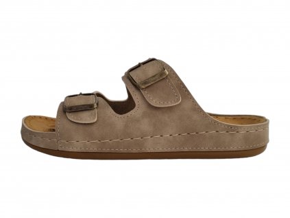 Mediline pánské pantofle S182.002 LT CAMEL