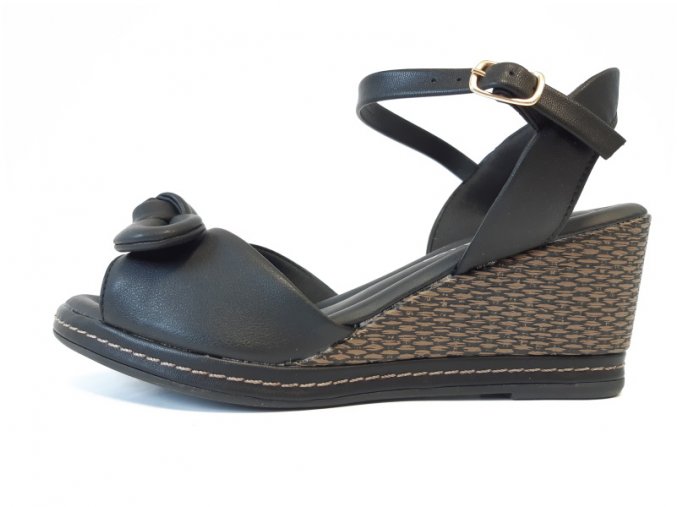 Piccadilly sandály 408132-15 černé