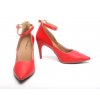 Piccadilly dámské lodičky 749018-4 červené