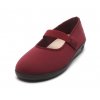Mediline dámské baleríny 701-23 LYCRA BORDO