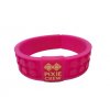 Kreativní pixelový náramek fuchsiový Hello Kitty