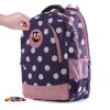 Školní kreativní pixelový batoh modrý s puntíky PXB-06-84