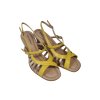 Piccadilly dámské sandály WIDEFIT 627003-1 žluté