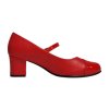 Piccadilly dámské lodičky 110185-7 červené