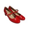 Piccadilly dámské lodičky 110185-7 červené