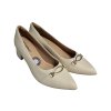 Piccadilly dámské lodičky Joanete 739064-8 krémové