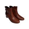 Piccadilly dámské kotníkové boty 141104-3 hnědé