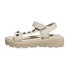 Piccadilly dámské sandály WIDEFIT 486004-1 krémové