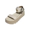 Piccadilly dámské sandály WIDEFIT 586005-5 krémové