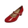 Piccadilly dámské lodičky 110163-42 červené