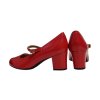Piccadilly dámské lodičky 110163-42 červené
