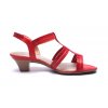 Piccadilly MAXI dámské sandály 548015 červené