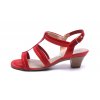 Piccadilly MAXI dámské sandály 548015 červené