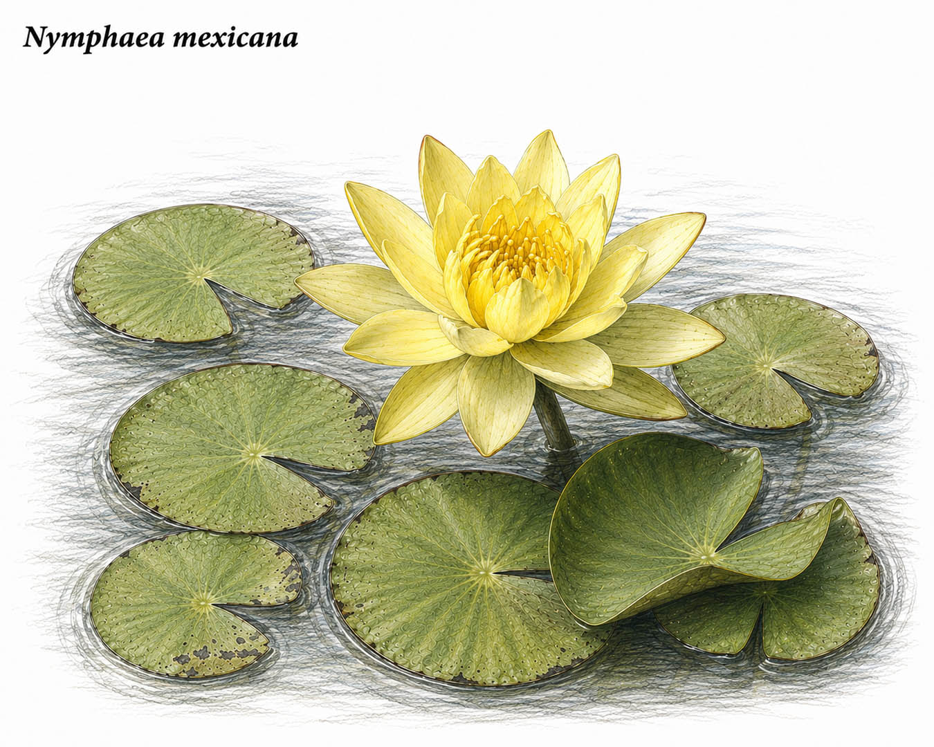 Nymphaea mexicana
