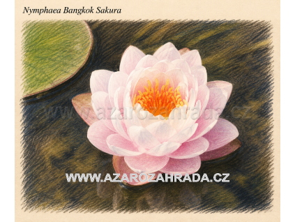 Nymphaea bangkok Sakura