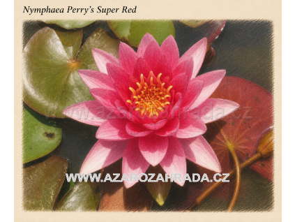Nymphaea perrys Super Red