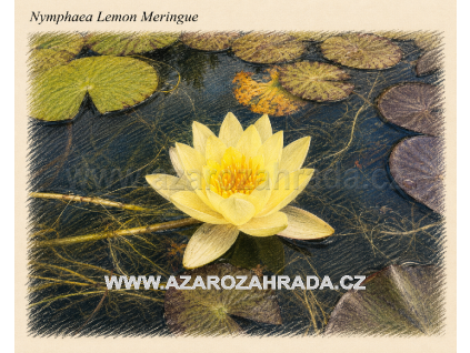 Nymphaea lemon Meringue