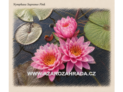 Nymphaea supranee Pink