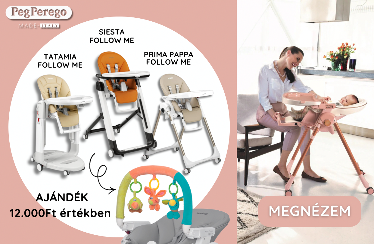 Peg perego etetőszékek
