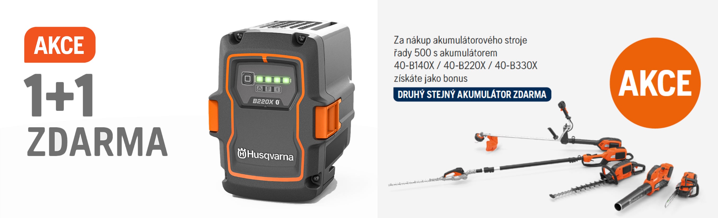 Akumulátor 1+1 ZDARMA